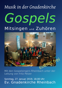Musik in der Gnadenkirche - gospels